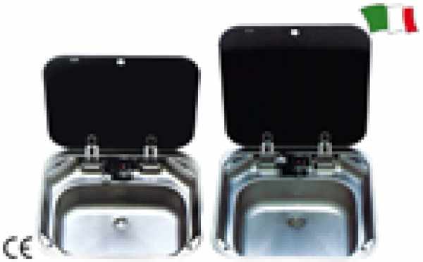 LAVELLO AD INCASSO IN ACCIAIO INOX MM.420X370
